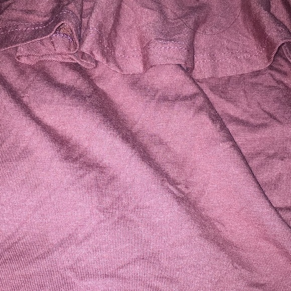 Blush colored Tie down crop top size L - Picture 8 of 8